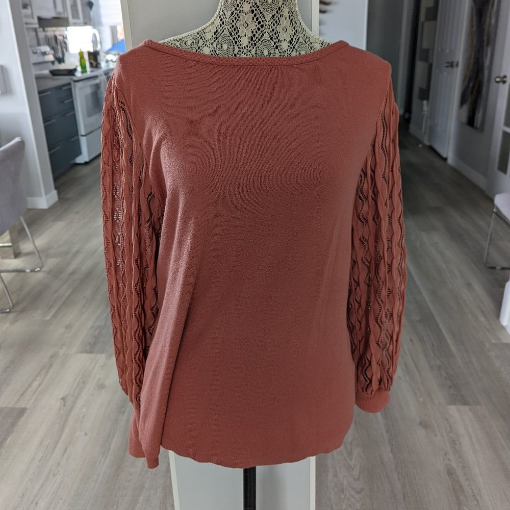 Sioni puff sleeve sweater